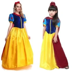 Disney Snow White Costume For Woman And Kids -Halloween Costume For Kids Cheap Store 11 2 2 1