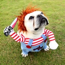 Funny Chucky Deadly Doll Halloween Dog Costume -Halloween Costume For Kids Cheap Store 12636481792 36680055