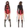 Ninja Cosplay Costume For Woman Samurai Suit