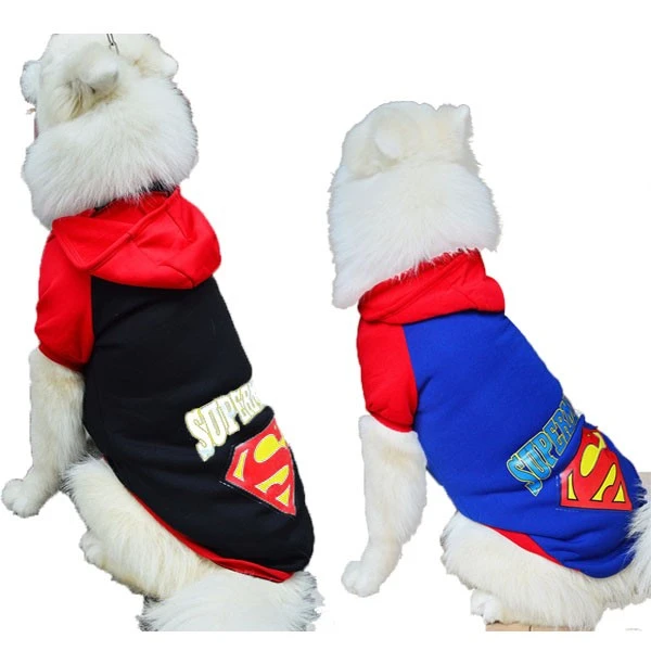 Halloween Superman Dog Costume For Large Size 5 Halloween Superman Dog Costume For Large Size - Image 5