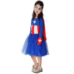 Captain America Costume For Girl -Halloween Costume For Kids Cheap Store 4134230156 1848635627.600x600