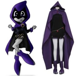Teen Titans Raven Costume Cosplay For Kids And Adult 7 Teen Titans Raven Costume Cosplay For Kids And Adult -Halloween Costume For Kids Cheap Store 5192126884 809891024.600x600