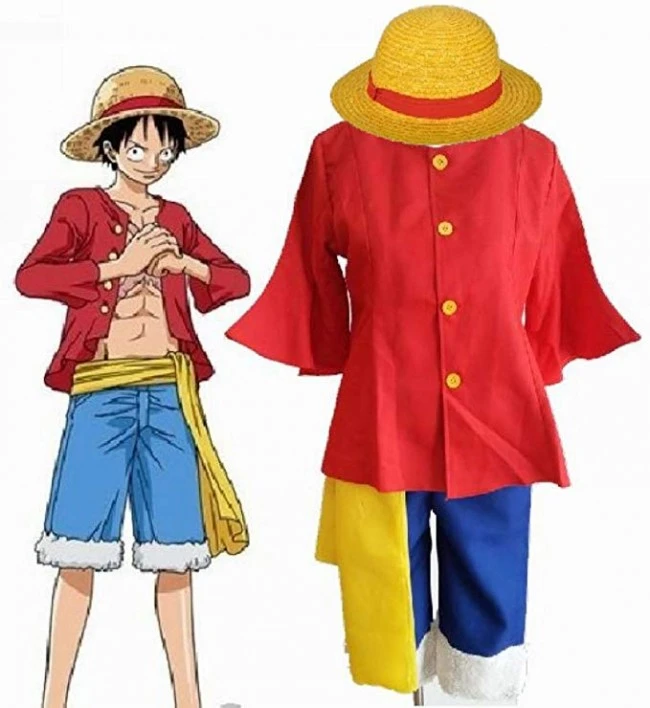 Luffy Cosplay Costume - One Piece 3 Luffy Cosplay Costume - One Piece - Image 3