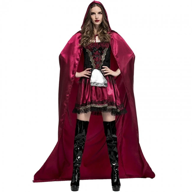 Little Red Riding Hood Halloween Costume 1 Little Red Riding Hood Halloween Costume