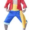 Luffy Cosplay Costume - One Piece