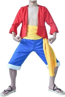 Luffy Cosplay Costume - One Piece