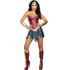 Original Wonder Woman Cosplay Costume Replica -Halloween Costume For Kids Cheap Store 9018927671 1586007489.600x600