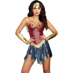 Original Wonder Woman Cosplay Costume Replica -Halloween Costume For Kids Cheap Store 9057755586 1586007489.600x600
