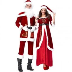 Santa Halloween Costume For Couples -Halloween Costume For Kids Cheap Store 9395485243 1734513592.800x800 1