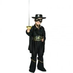 Zorro Costume With Mask For Kids -Halloween Costume For Kids Cheap Store a children hot selling cute carnival party 1