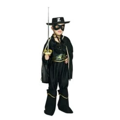Zorro Costume With Mask For Kids -Halloween Costume For Kids Cheap Store a children hot selling cute carnival party 2