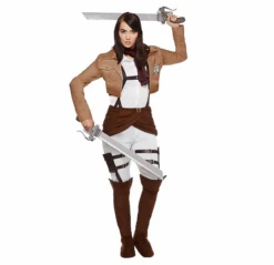 Halloween Costume For Kids Cheap Store -Halloween Costume For Kids Cheap Store adult mikasa ackerman costume attack on titan 1