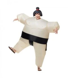 Inflatable Sumo Wrestler Costume -Halloween Costume For Kids Cheap Store adult sumo wrestler inflatable costume 1