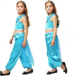 Arabian Princess Jasmine Costume Dress For Girl
