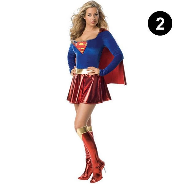 Superwoman Costume For Halloween 2 Superwoman Costume For Halloween - Image 2
