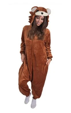 Bear Onesie Pajamas Costume -Halloween Costume For Kids Cheap Store bear onesie pajamas costume