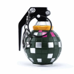Boogie Bomb Metal Disco Grenade Keychain - Fortnite -Halloween Costume For Kids Cheap Store boogie bomb metal disco grenade keychain 2