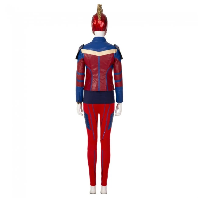 Captain Marvel Cosplay Suit -marvel 3 Captain Marvel Cosplay Suit -marvel - Image 3