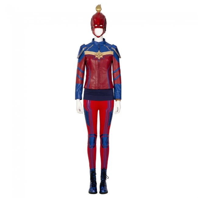 Captain Marvel Cosplay Suit -marvel 1 Captain Marvel Cosplay Suit -marvel