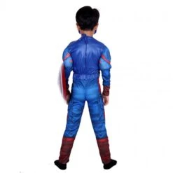 Captain America Cosplay Suit With Shield Kids Costume 9 Captain America Cosplay Suit With Shield Kids Costume -Halloween Costume For Kids Cheap Store captain america suit