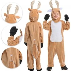 Christmas Animal Deer Costume For Kids -Halloween Costume For Kids Cheap Store christmas animal deer costume for kids