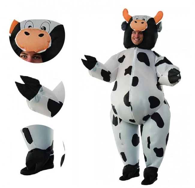 Halloween Cow Inflatable Costume 3 Halloween Cow Inflatable Costume - Image 3