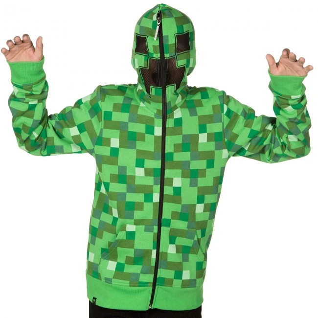 Creeper Costume For Kids - MINECRAFT 5 Creeper Costume For Kids - MINECRAFT - Image 5