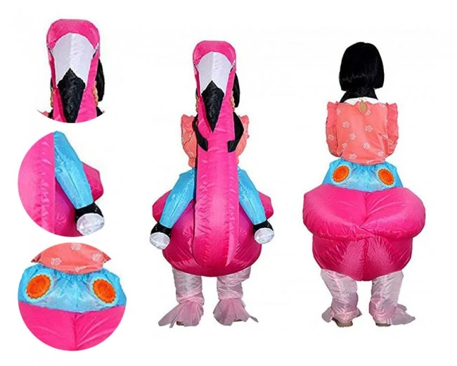 Halloween Flamingo Inflatable Costume 3 Halloween Flamingo Inflatable Costume - Image 3