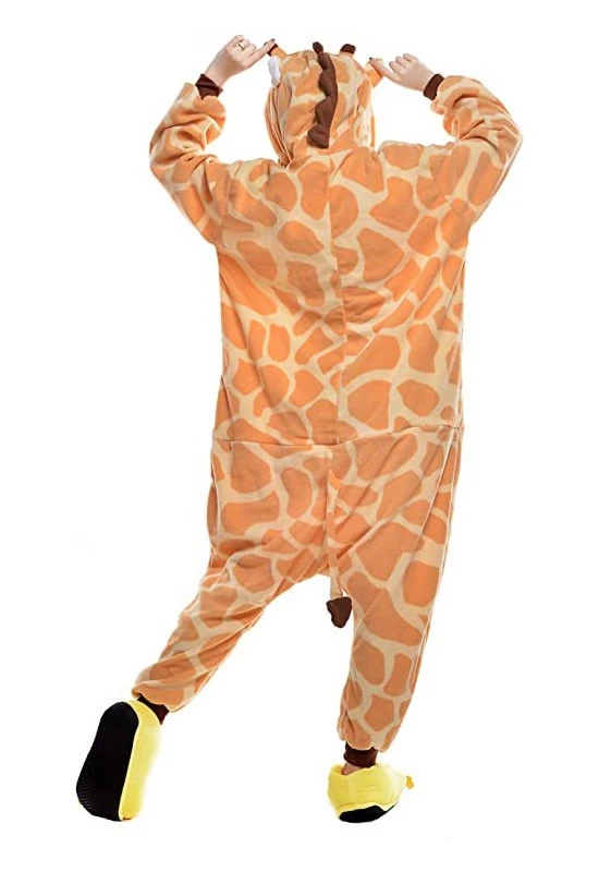 Giraffe Onesie Pajamas Costume 4 Giraffe Onesie Pajamas Costume - Image 4