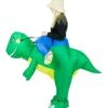 Halloween Riding Dino Inflatable Costume