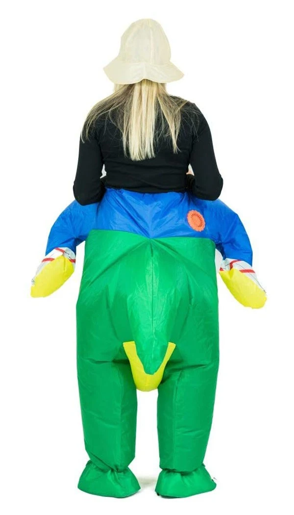Halloween Riding Dino Inflatable Costume 3 Halloween Riding Dino Inflatable Costume - Image 3