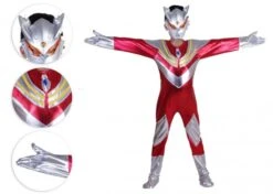 Ultraman Costume With Mask For Kids -Halloween Costume For Kids Cheap Store halloween ultraman costume
