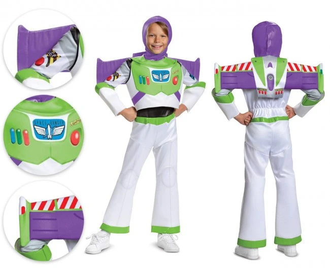 Buzz Lightyear Costume For Kids - Toy Story 3 3 Buzz Lightyear Costume For Kids - Toy Story 3 - Image 3