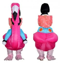 Halloween Flamingo Inflatable Costume