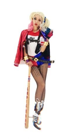 Harley Quinn Cosplay Costume For Woman - Suicide Squad -Halloween Costume For Kids Cheap Store harley quinn cosplay 1