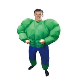 Inflatable Hulk Costume Suit -Halloween Costume For Kids Cheap Store high quality strong hulk halloween costume men 4