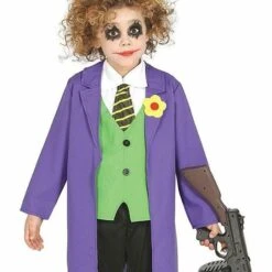 Joker Halloween Costume For Kids