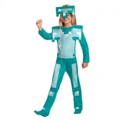 Minecraft Diamond Armor Costume -Halloween Costume For Kids Cheap Store minecraft diamond armor costume