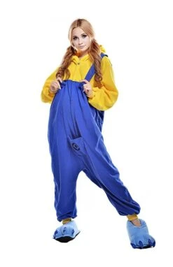 Minion Onesie Pajamas -Halloween Costume For Kids Cheap Store minion onesie pajamas 1