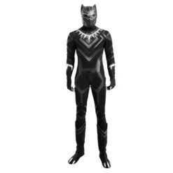 Black Panther Costume For Kids -Halloween Costume For Kids Cheap Store party marvel america captain black panther cosplay 2