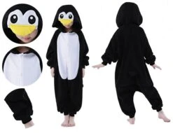 Penguin Onesie Pajamas Costume -Halloween Costume For Kids Cheap Store penguin onesie pajamas costume 0