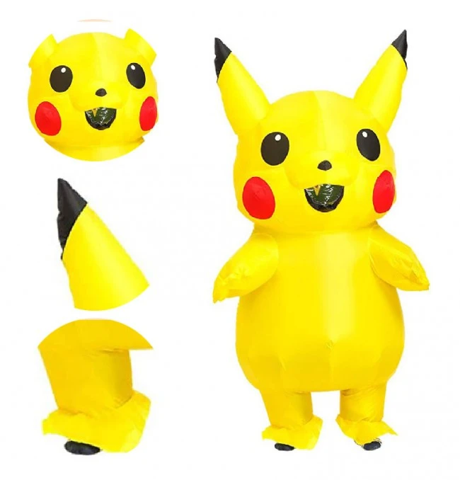 Halloween Pikachu Inflatable Costume 1 Halloween Pikachu Inflatable Costume