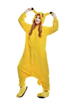 Pokemon Pikachu Onesie Costume