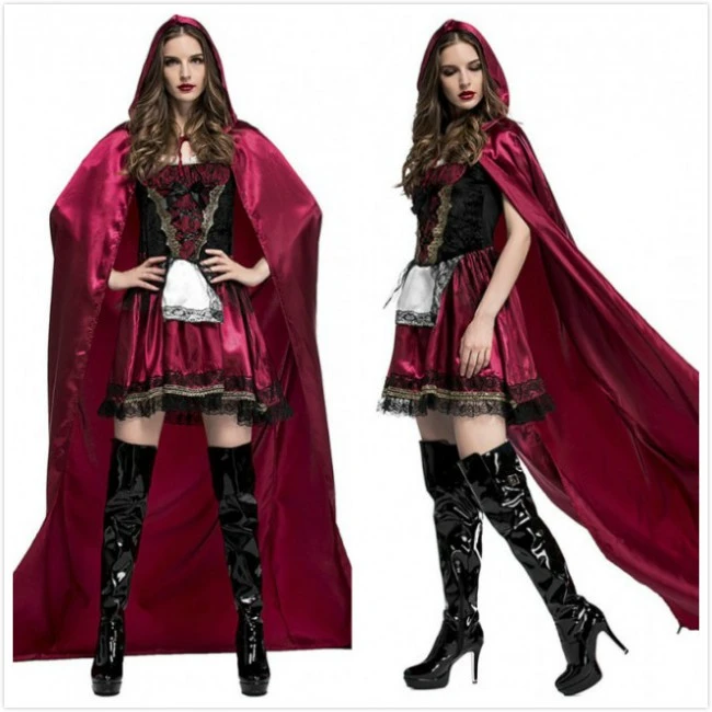 Little Red Riding Hood Halloween Costume 3 Little Red Riding Hood Halloween Costume - Image 3