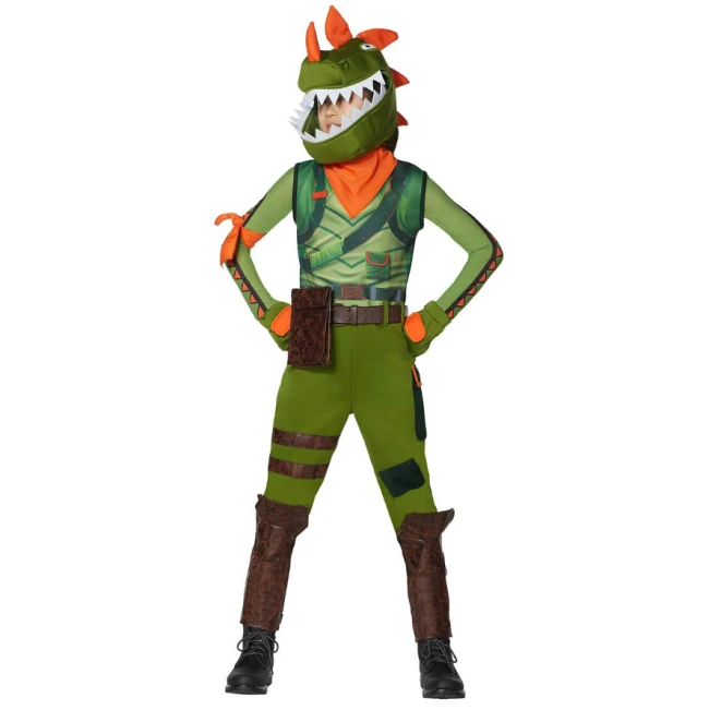 Plush Rex Costume For Kids - Fortnite 1 Plush Rex Costume For Kids - Fortnite