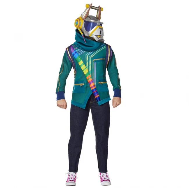 DJ Yonder Costume For Kids Boy - Fortnite 1 DJ Yonder Costume For Kids Boy - Fortnite