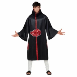 Akatsuki Itachi Uchiha Robe Cosplay Costume - Naruto -Halloween Costume For Kids Cheap Store qq 20191019201140
