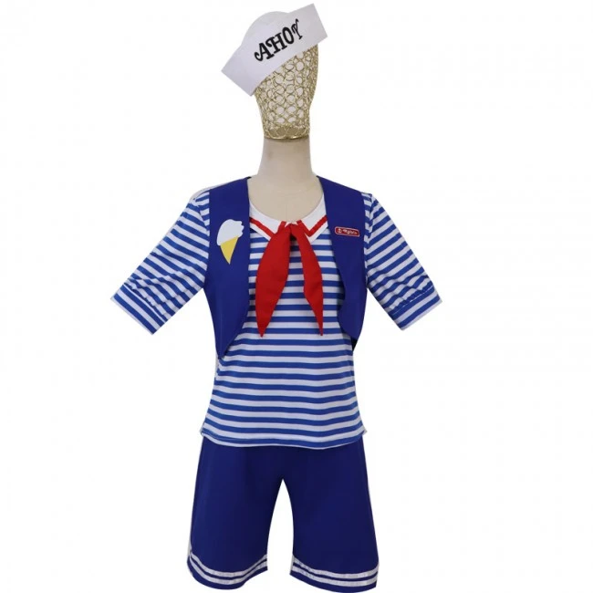 Robin Scoops Ahoy Costume - Stranger Things 2 Robin Scoops Ahoy Costume - Stranger Things - Image 2