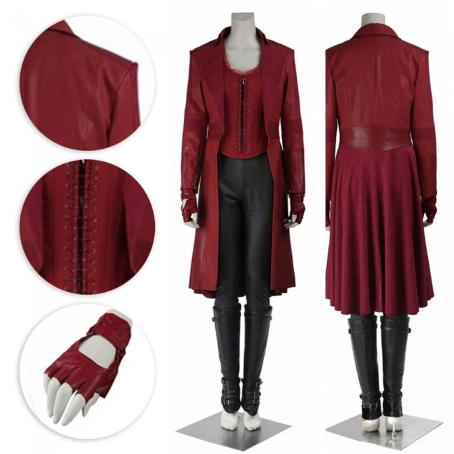 Scarlet Witch Costume For Cosplay 1 Scarlet Witch Costume For Cosplay