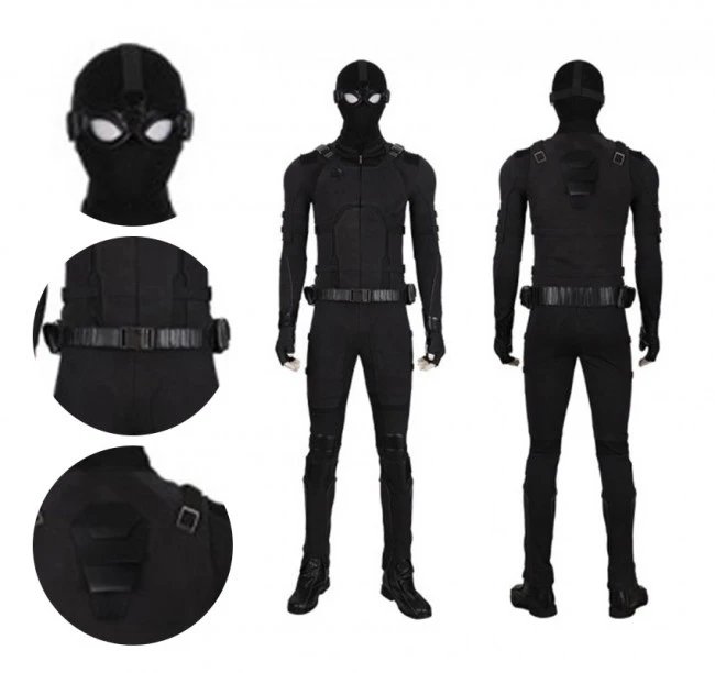 Spider Man Stealth Suit 1 Spider Man Stealth Suit